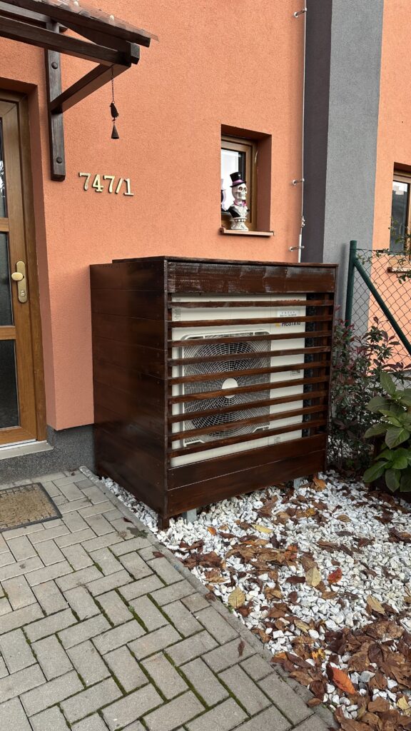 Kryt tepelného čerpadla